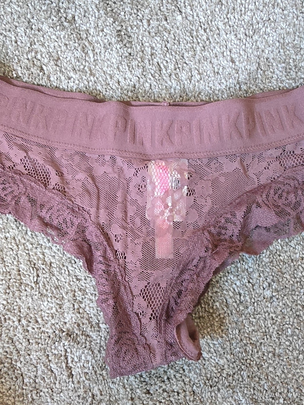 Pink Lace Hipster Bottoms - PINK Victoria's Secret